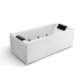 Rectangular surfing massage Double bath tub Acrylic bathtub spa